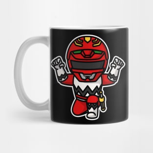 GingaRed Seijuu Sentai Gingaman Chibi Style Kawaii Mug